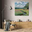 «Summer Meadow, Pobojka» par Stanislav Yulianovich Joukovsky - Art mural sur toile tendue-1332146210