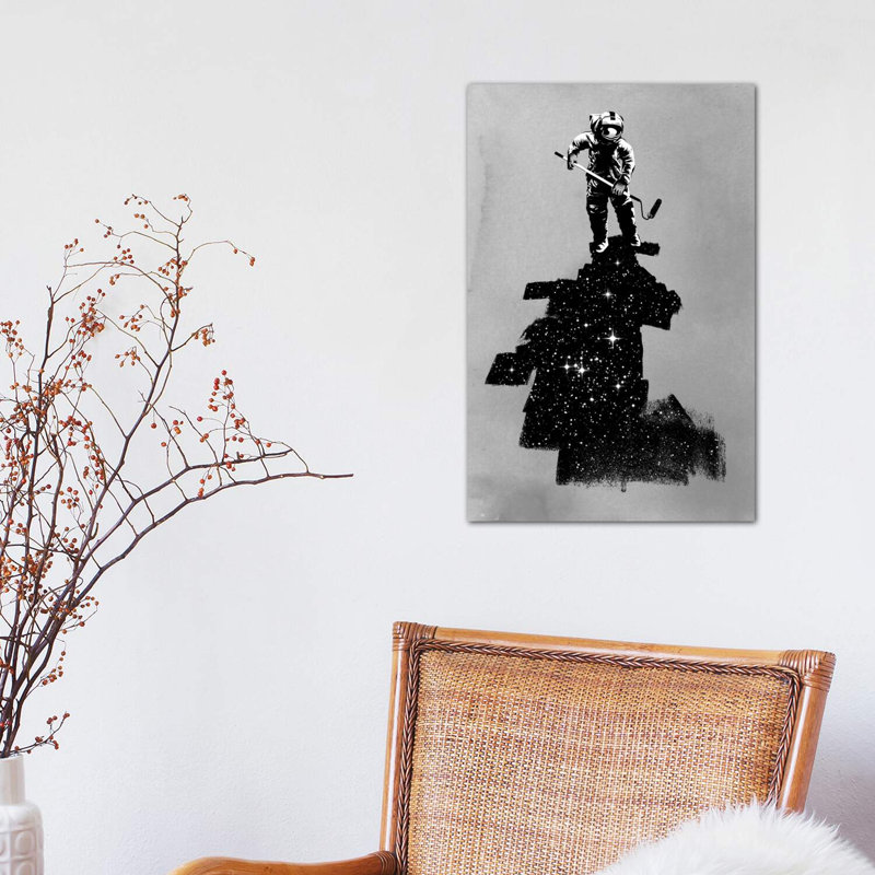 «Négatif d'espace» par Rob Dobi - reproduction de photo, H 32 po x l 48 po x 1,5 po, Toile tendue