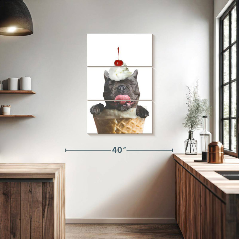 Ice Cream Dog, H 38 po x l 24 po