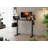 Electric Height Adjustable Standing Desk with Hooks-1887789156-1893324577