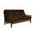 Oregon Trail Java Faux Leather
