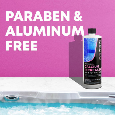 AquaDoc Spa Calcium Hardness Increaser - 32 oz - Granules de chlorure de calcium pour eau de spa équilibrée - Fabriqué aux États-Unis