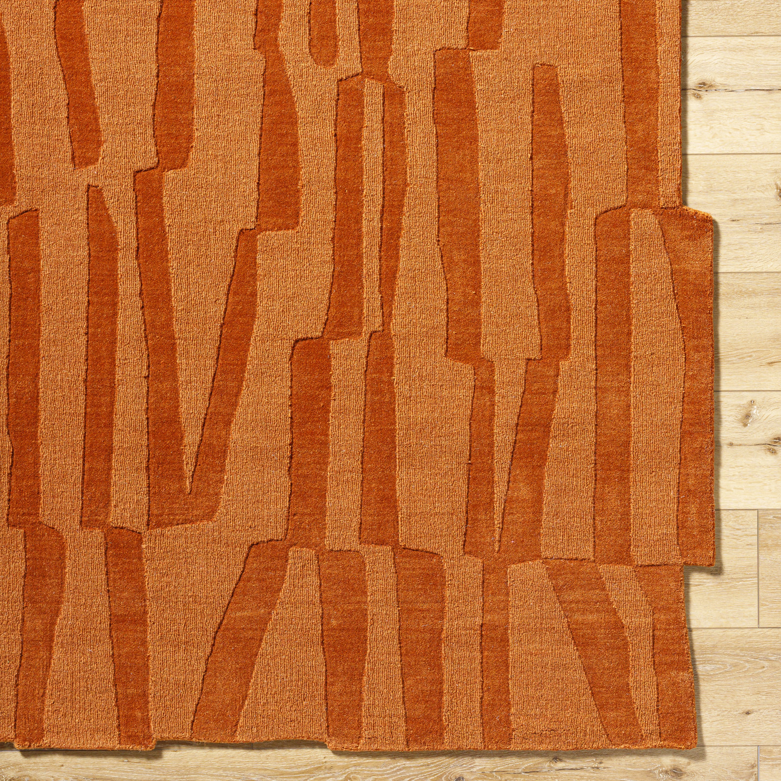 Loretto Hand-Loomed Abstract Rug, Novelty 8' x 10'