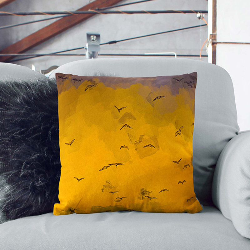 X7542X Square Throw Cushion, 55cm H x 55cm W x 20cm D