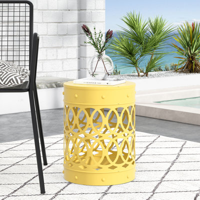 Braydin Iron Top End Table