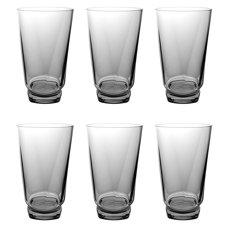 Verre à boisson acrylique 22 oz. Douglasville, Gris fumée