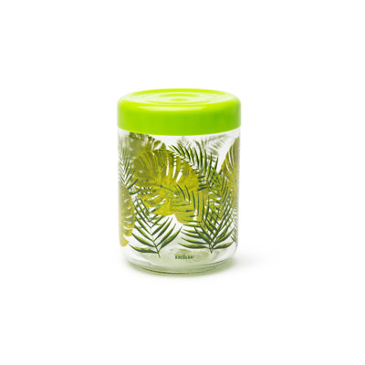Foliage Glass Jar