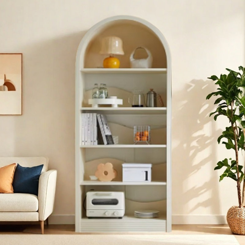Minimalist Arched Bookcase