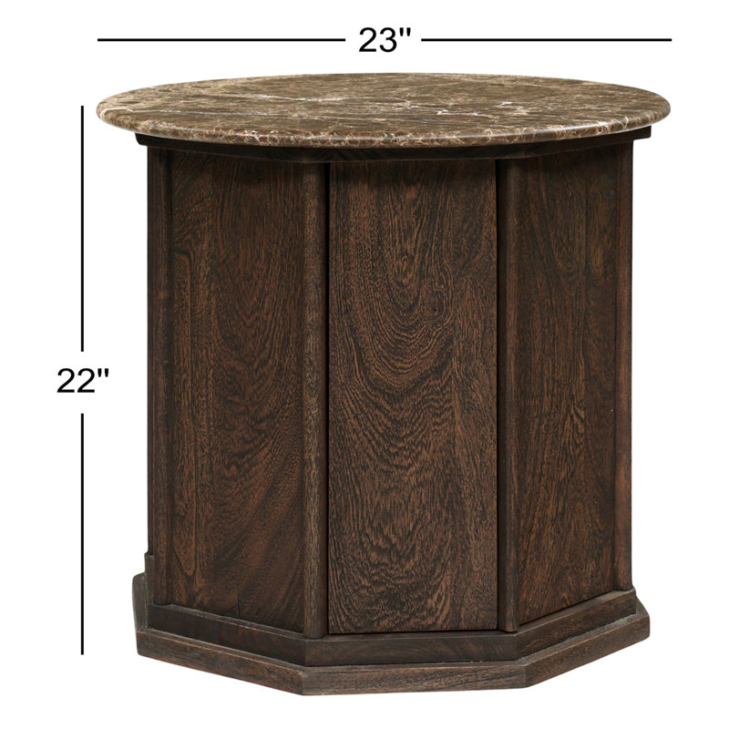 Pavlo Marble End Table