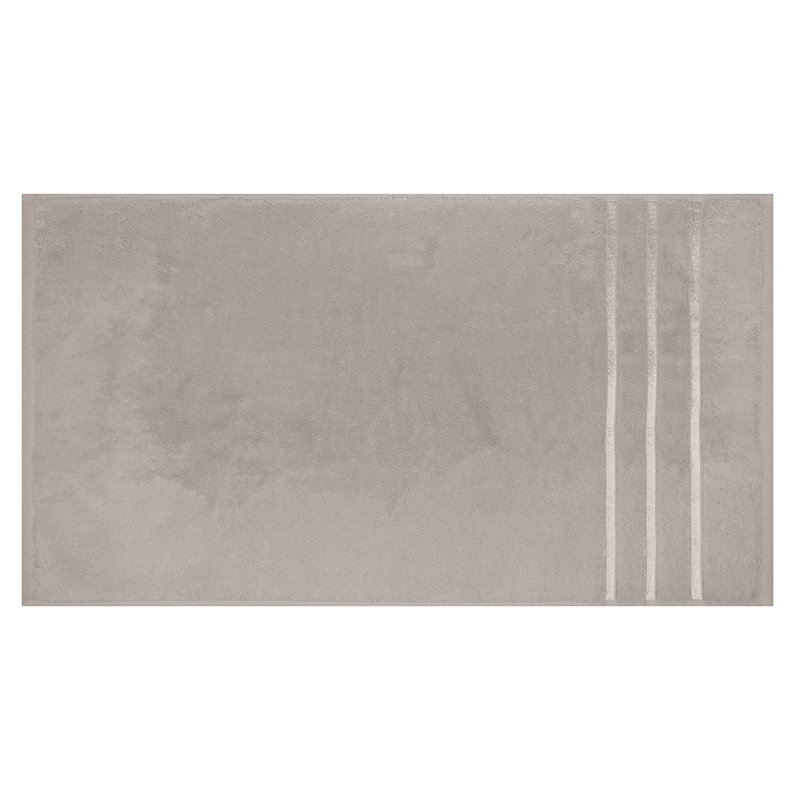 Ensemble de serviettes luxueuses en micro-coton (2 pièces), brun clair | Serviette de bain 39,4 po x 59,1 po et essuie-mains 19,7 po x 35,4 po | 100% micro-coton, 16,5 oz / m², lavable à la machine, doux et absorbant pour un confort semblable à celui d'un spa