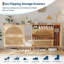 Armoire de rangement pour chaussures Natural Rattan