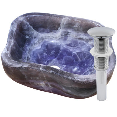 Novatto 17'' Stone Specialty Bathroom Sink