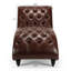 Chaise longue sans accoudoirs capitonnée Ryo-1596039350