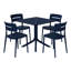 Ensemble repas carré pour 4 personnes-819724846