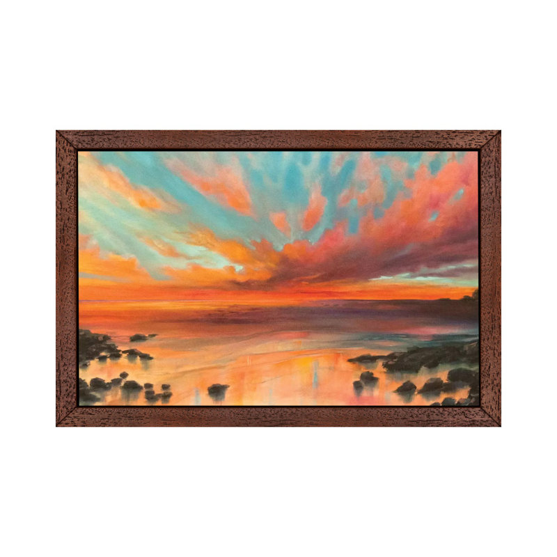 'The Eternity of Things' by Marabeth Quin - Floater Frame Photograph Print on Canvas, 101.6 cm H x 66.04 cm W, Brown
