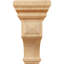 Corbeau en bois moyen l 5 po x P 5 3/4 po x H 10 po (paquet de 6)-91125215