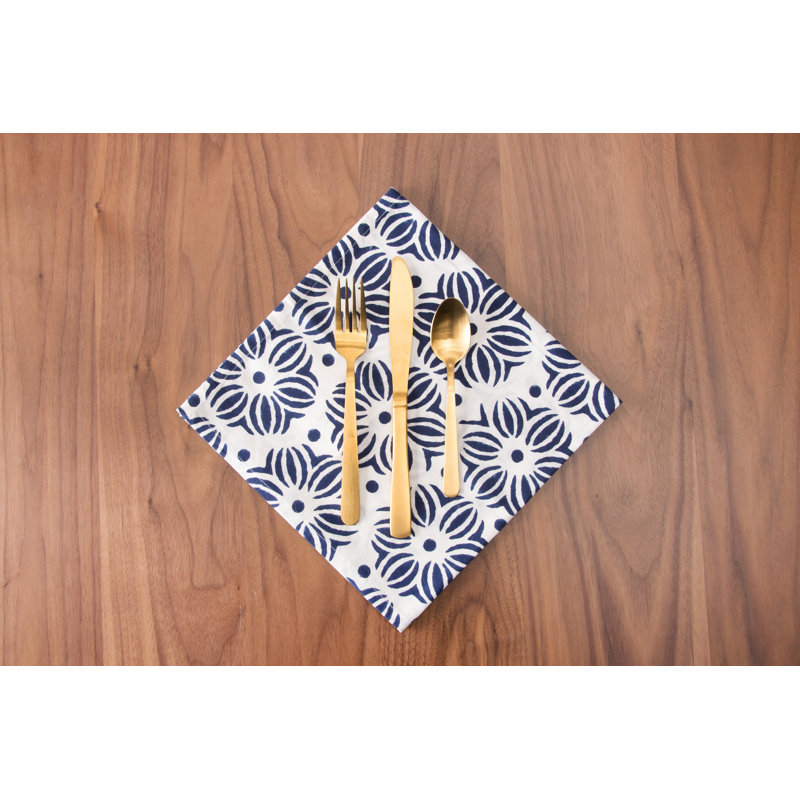 Serviette Heider Midge Boulder, Bleu