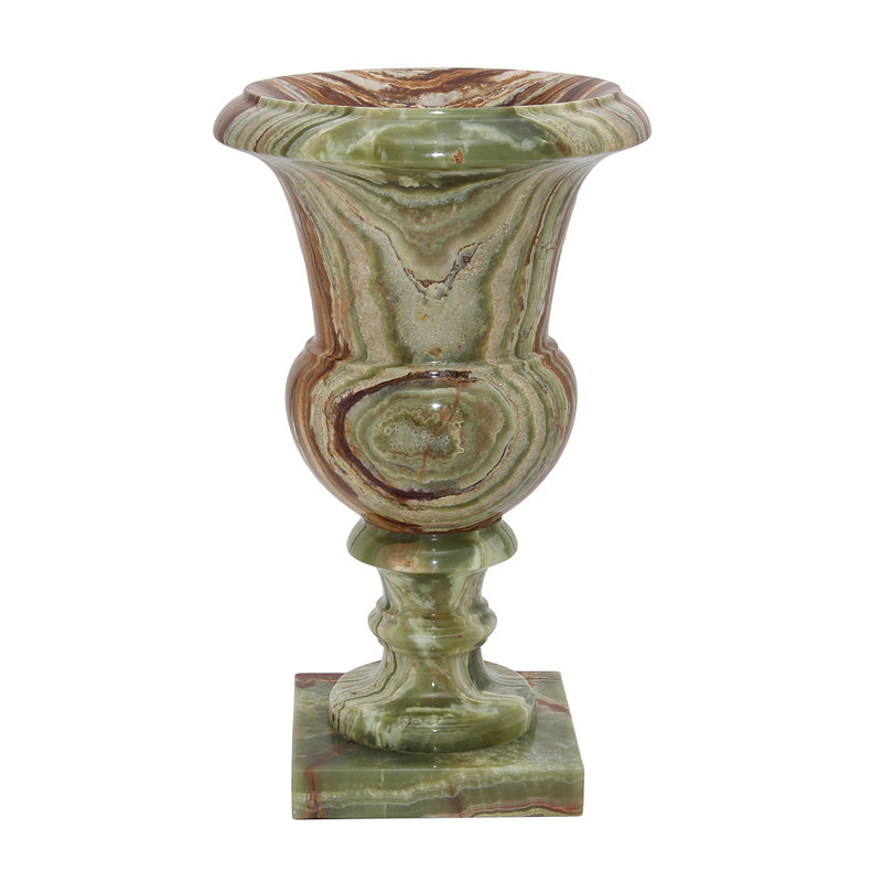 Pot de fleurs urn natural stone Isamar