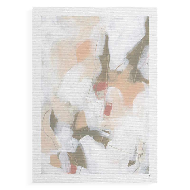 «Sand Story I», impression sur toile seulement - non encadrée, H 27 po x l 18 po