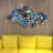 Handmade Modern Abstract Wall Decor on Metal