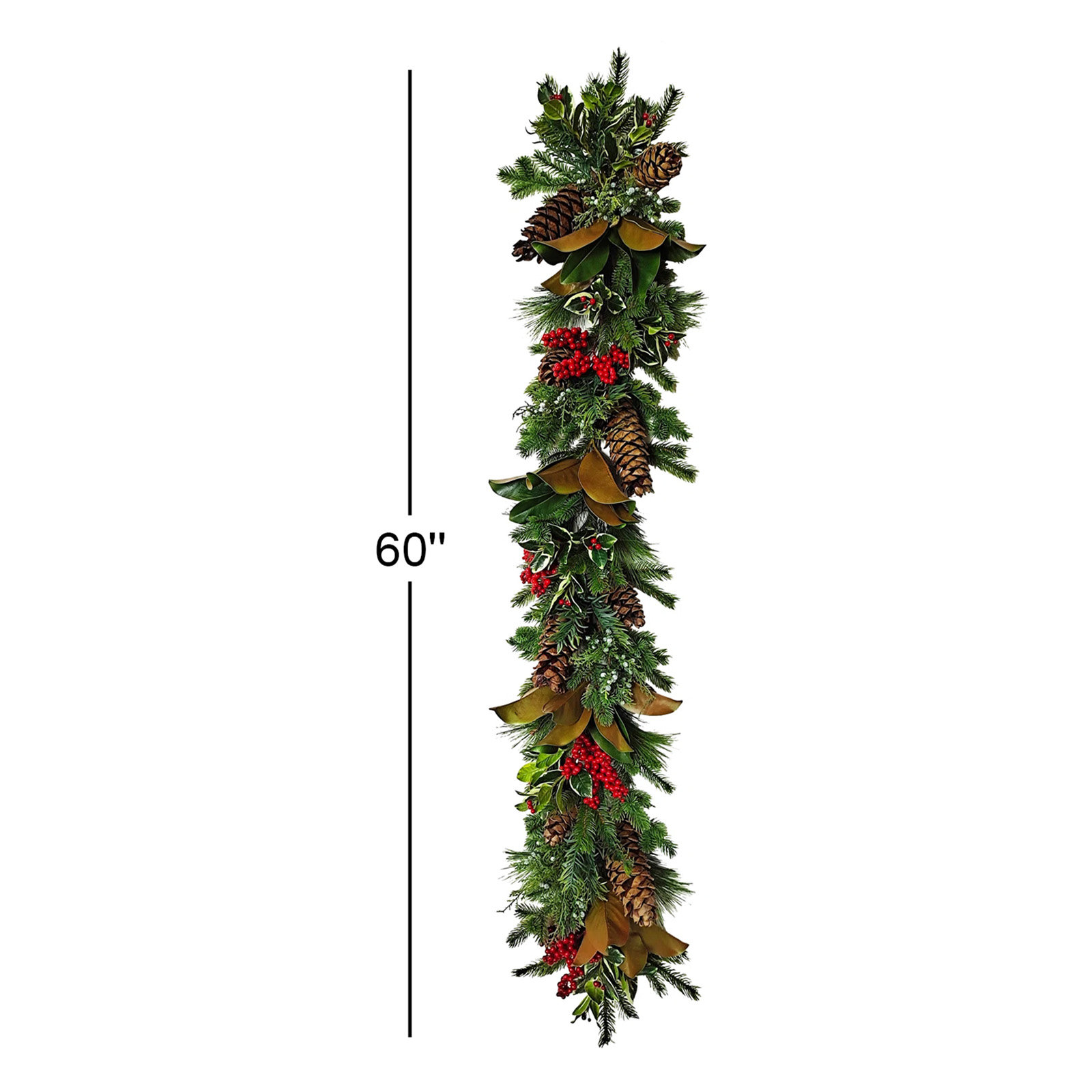 60" Christmas Garland