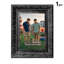 Cadre photo 1 ligne noir 5 "x 7" 5PC pour lignes murales et de table