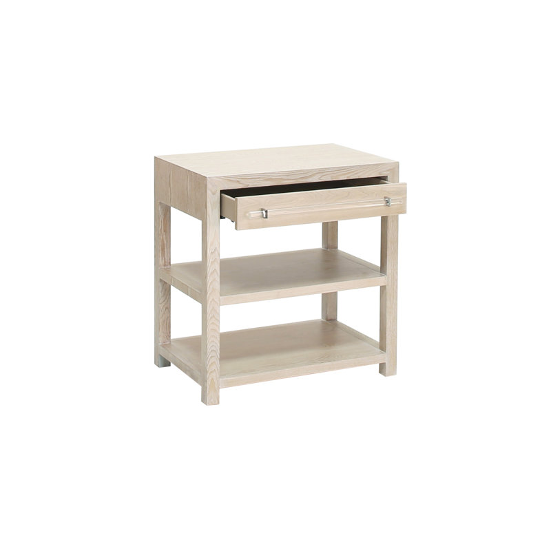 Garbo Solid Wood End Table