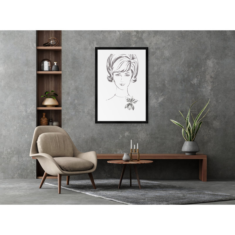 Iris Portrait Print