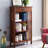 Beachley Solid Wood Slatted Bookcase in Mission Oak