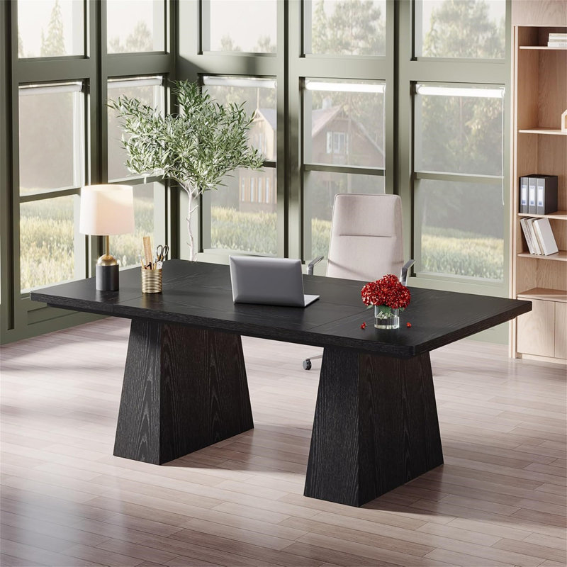 63-Inch Executive Desk(Only Table,No Chair)
