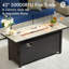 7 - Person Outdoor Seating Group With Cushions And Fire Pit-1763044604