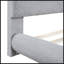 Lit plateforme tapissier Teddy