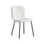 Linen Fabric Dining Chairs Plush Padded Upholstered Chairs Pack of 4-121048095