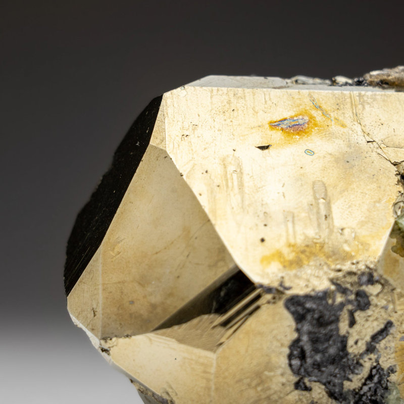 Pyrite du quartier Huaron, province de Cerro De Pasco, département de Pasco, Pérou (1,4 lb)