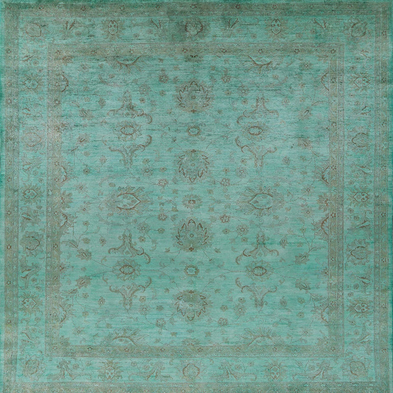 Oriental Indoor Rug, Square 5'