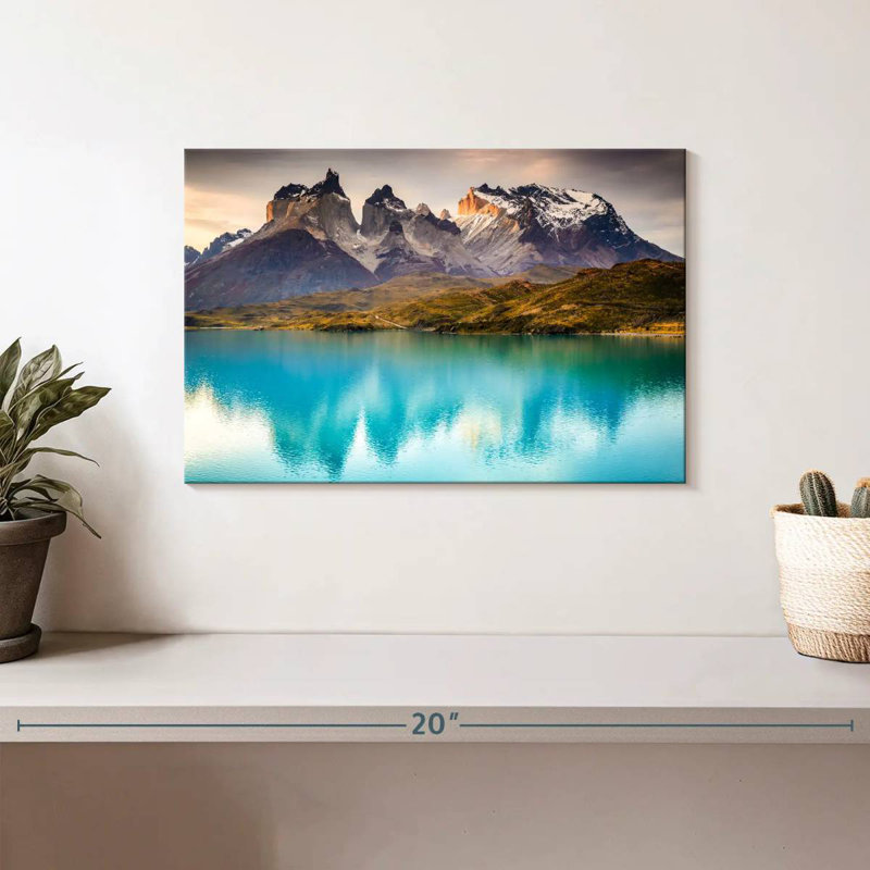 Ravi Torres Del Paine Lake, H 8 po x l 12 po