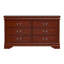 Commode en bois 6 tiroirs Aberdeen-68017873