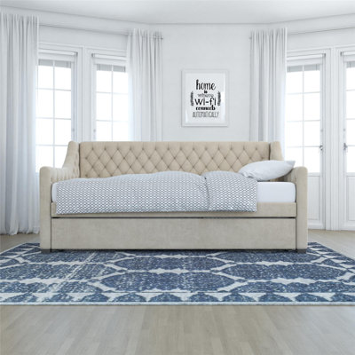 Antonia Upholstered Daybed with Trundle
