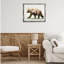 "Woodland", motif d'ours flottant sur toile par Amber Sterling-1028278850-1028278862