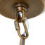 Luminaire suspendu cylindrique à 1 lumière 