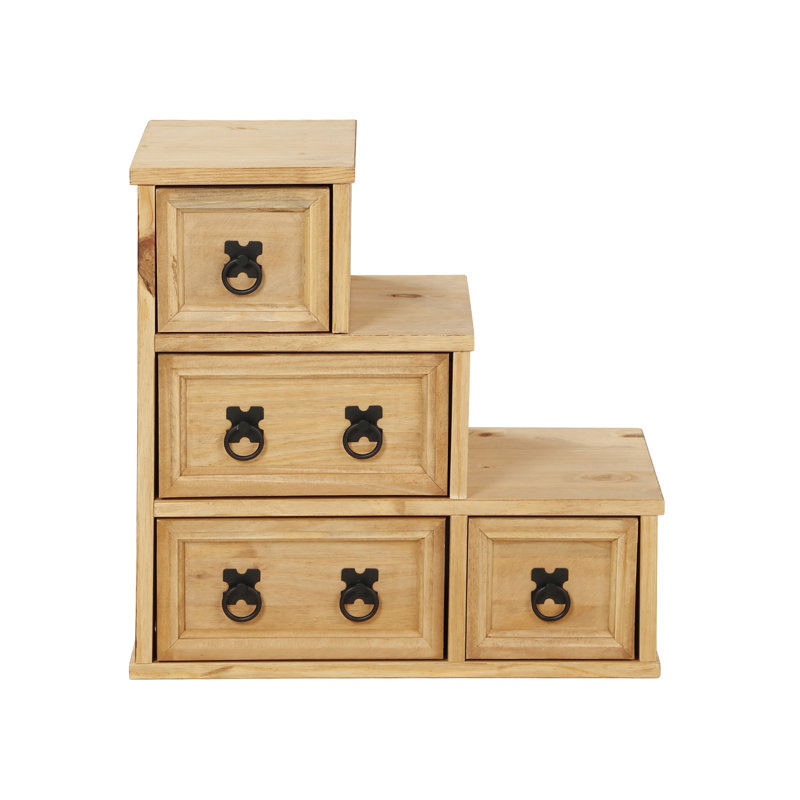 Dean Solid Wood 50cm W 4 - Drawer Chest of Drawers