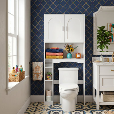 Freestanding Over The Toilet Storage Cabinet