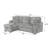 Sectional Sofa With Pull Out Sleeper-77489473