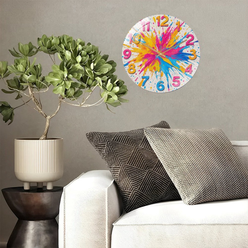 Horloge murale 12 po