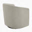 Fauteuil d'appoint pivotant en tissu moderne-1261982811