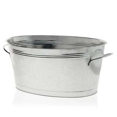 Seau à glace galvanisé