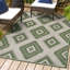 Tapis vert / crème Kyona-1848877024