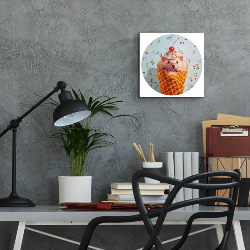 «Sprinkled» par Lucia Heffernan, H 12 po x l 12 po x P 0,13 po