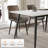 Loverde 31.5 " Rectangular with Steel Base Dining Table