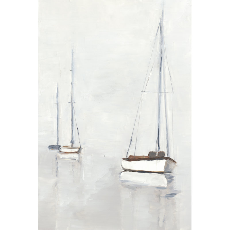Foggy Harbor I, H 18 po x l 12 po x P 1,25 po